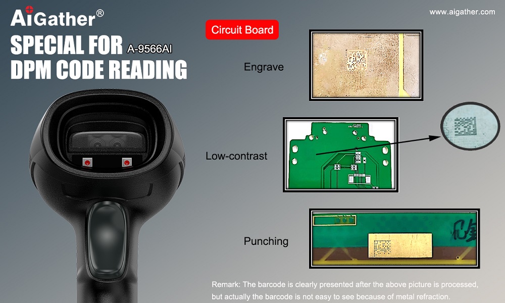 A-9566AI Industrial Wired 2D Barcode Scanner