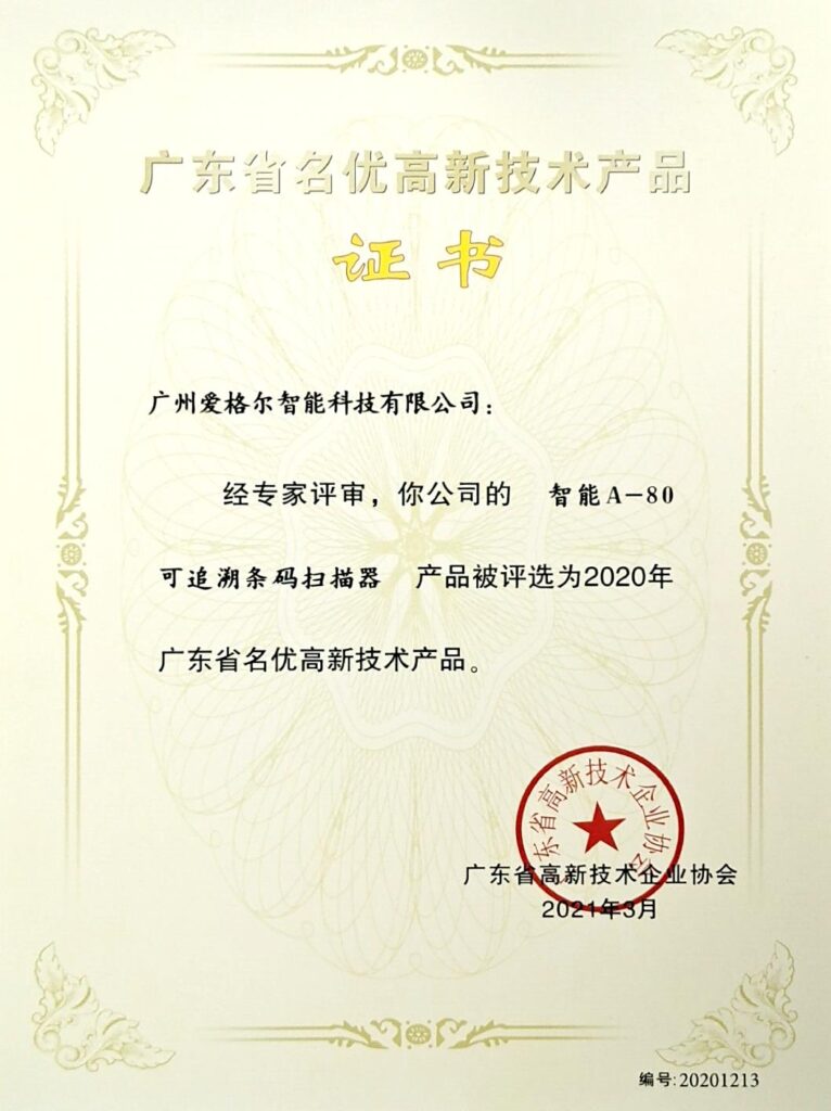 Certificate & Honor