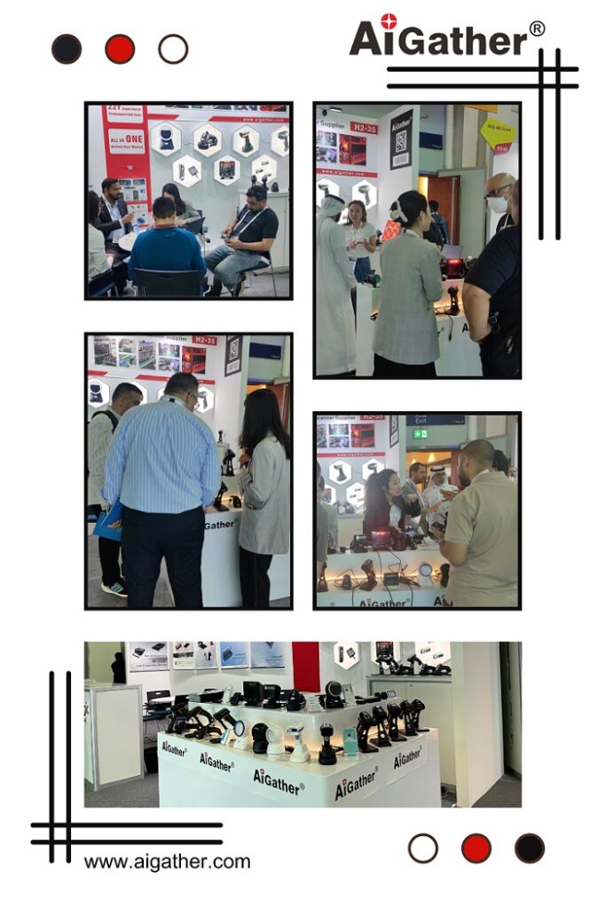 AiGather came to GITEX 2023 again with new barcode scanners